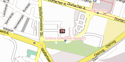 Hochschule für Musik Karlsruhe Karlsruhe Stadtplan